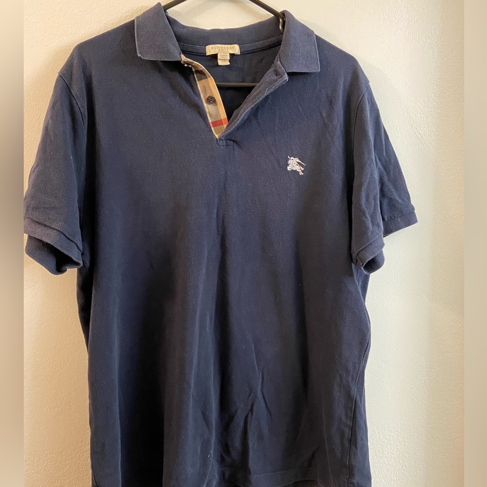 Burberry men’s polo shirt Size : XX